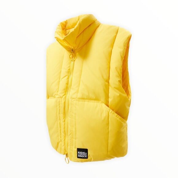 ZARA Kids | Yellow | ALASTAIR MCKIMN PUFFERT VEST - Picture 3 of 5